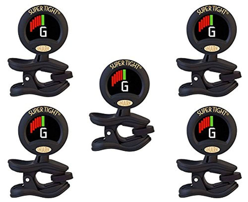 Snark ST-8 Tuner 5-Pack (Enhanced SN-8) - Hollywood DJ