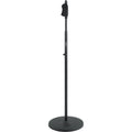 Gator Frameworks GFW-MIC-1201 Deluxe 12" Round Base Mic Stand - Hollywood DJ