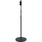 Gator Frameworks GFW-MIC-1201 Deluxe 12" Round Base Mic Stand - Hollywood DJ