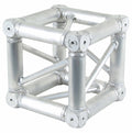 Global Truss ST-UJB-12, Universal Junction Block - Silver - Hollywood DJ