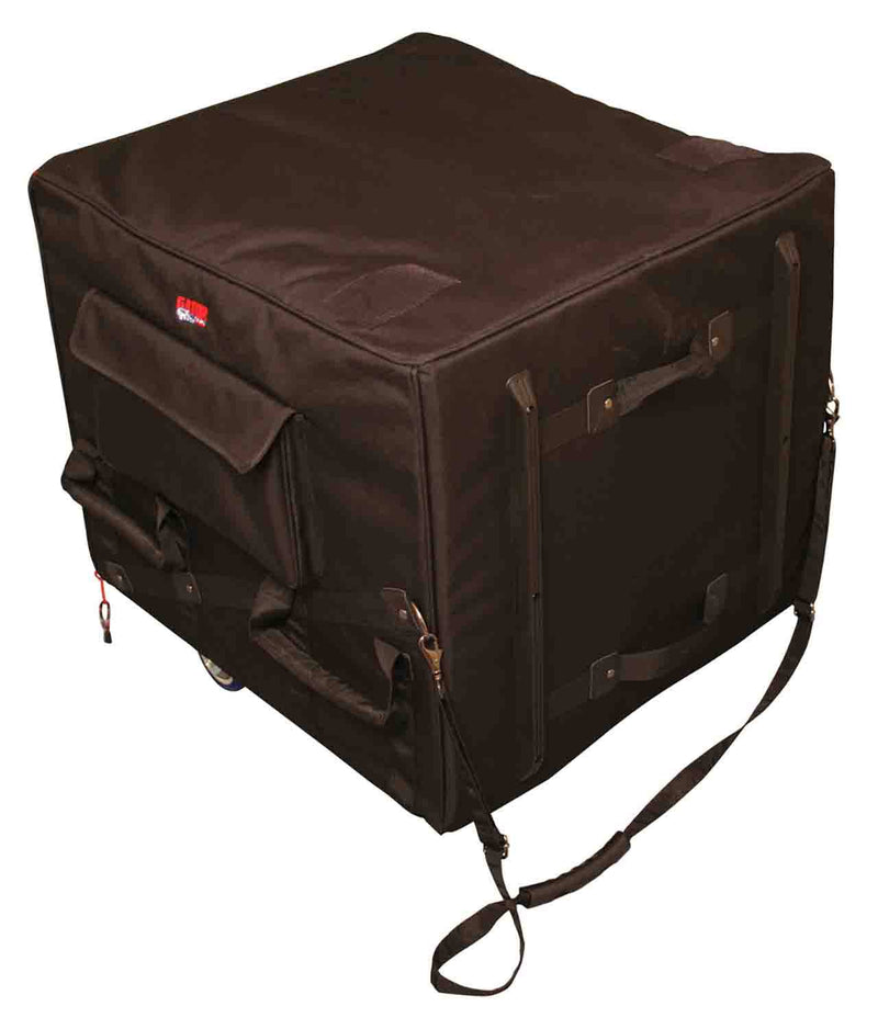 Gator Cases G-SUB2225-24BAG Rolling Sub Woofer Nylon Bag with Built-In Casters - Hollywood DJ