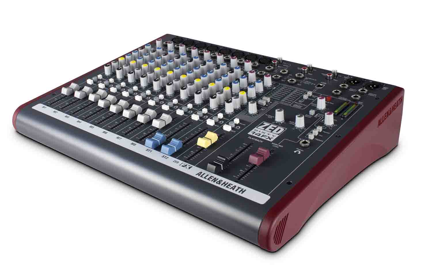 Allen & Heath ZED60-14FX Multipurpose 14-Channel Portable Mixer with FX and USB Port - Hollywood DJ