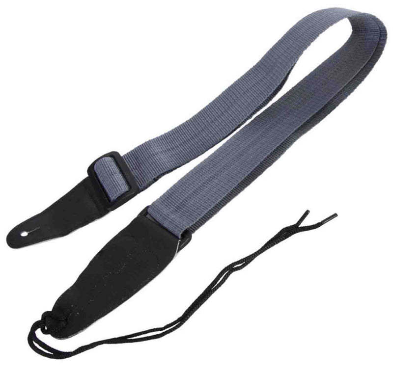 On Stage GSA10GR Guitar Strap with Leather Ends - Hollywood DJ