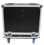 ProX X-RCF-HD32A Flight Case for 2x RCF HD 32-A Two Way Speaker with 4-inch Wheels - Hollywood DJ