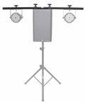 ProX X-SPLSTBAR-5FT Universal Light Bar Mounting System for Point Source PA Speakers with Fly-points - 5 Feet - Hollywood DJ