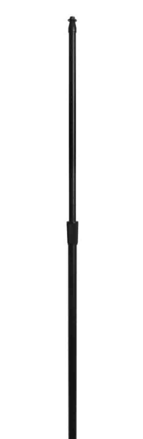 OnStage MS8412 Lower Rocker-Lug Microphone Stand with 12 Inch Low-Profile Base - Hollywood DJ