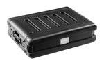 Odyssey VR2SMIC2ZP, Watertight 2U Rack Case with 2 Microphone Compartments Odyssey