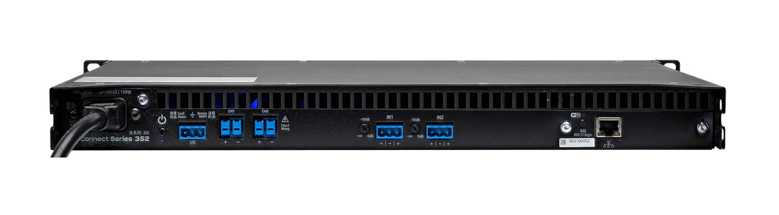 LEA Professional CS352 2-Channel Amp 350 Watts Per Channel - Hollywood DJ