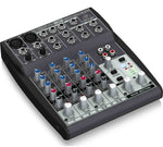 Behringer Xenyx 802, 8-Input 2-Bus Mixer With XENYX Mic Preamps And British EQs - Hollywood DJ