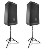 JBL EON710, 10-inch PA Speaker Package with Tripod Stand - Hollywood DJ