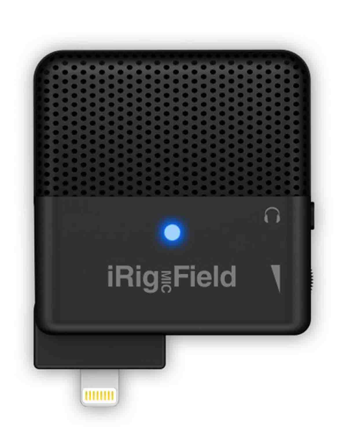 IK Multimedia iRig Mic Field Stereo Digital Field Recording iOS Microphone - Hollywood DJ