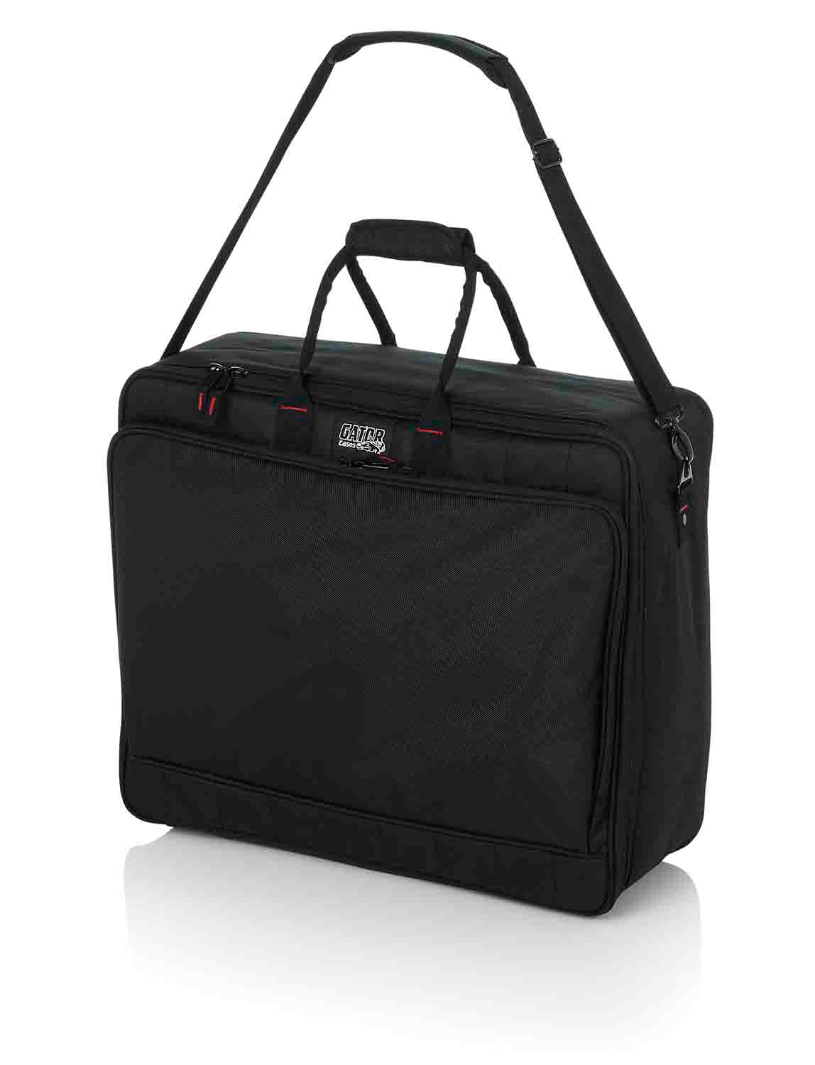 Gator Cases G-MIXERBAG-2118 Nylon DJ Bag for Mixer and DJ Equipment - 21″ X 18″ X 7″ - Hollywood DJ