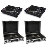 Reloop RP-4000 MK2 Dual DJ Turntable Package with Cases - Hollywood DJ