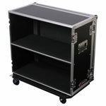Odyssey FZGAMPHEAD2X2W Dual Guitar Amp Head Flight Case - Hollywood DJ