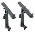 K&M 18822 Third Tier Stacker for Omega Stands - Black - Hollywood DJ