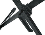 K&M 18930 Keyboard Stand X Style - Black - Hollywood DJ