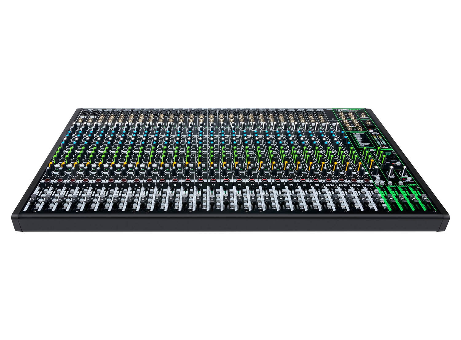 Mackie PROFX30V3 30 Channel 4-bus Professional Effects Mixer with USB - Hollywood DJ