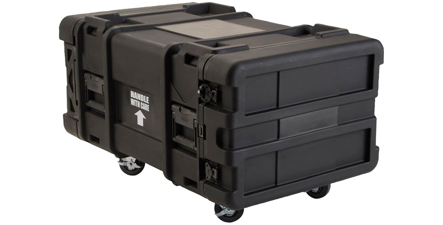 SKB Cases 3SKB-R906U30, 6U 30-Inch Deep rSeries Shock Rack Case - Hollywood DJ
