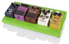 Gator Cases GPB-LAK-GR Small Pedal Board Carry Bag - Green - Hollywood DJ