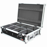 ProX XS-CHFCYCX8 Road Case for 8 Chauvet Freedom Cyc Wireless Lights - Hollywood DJ