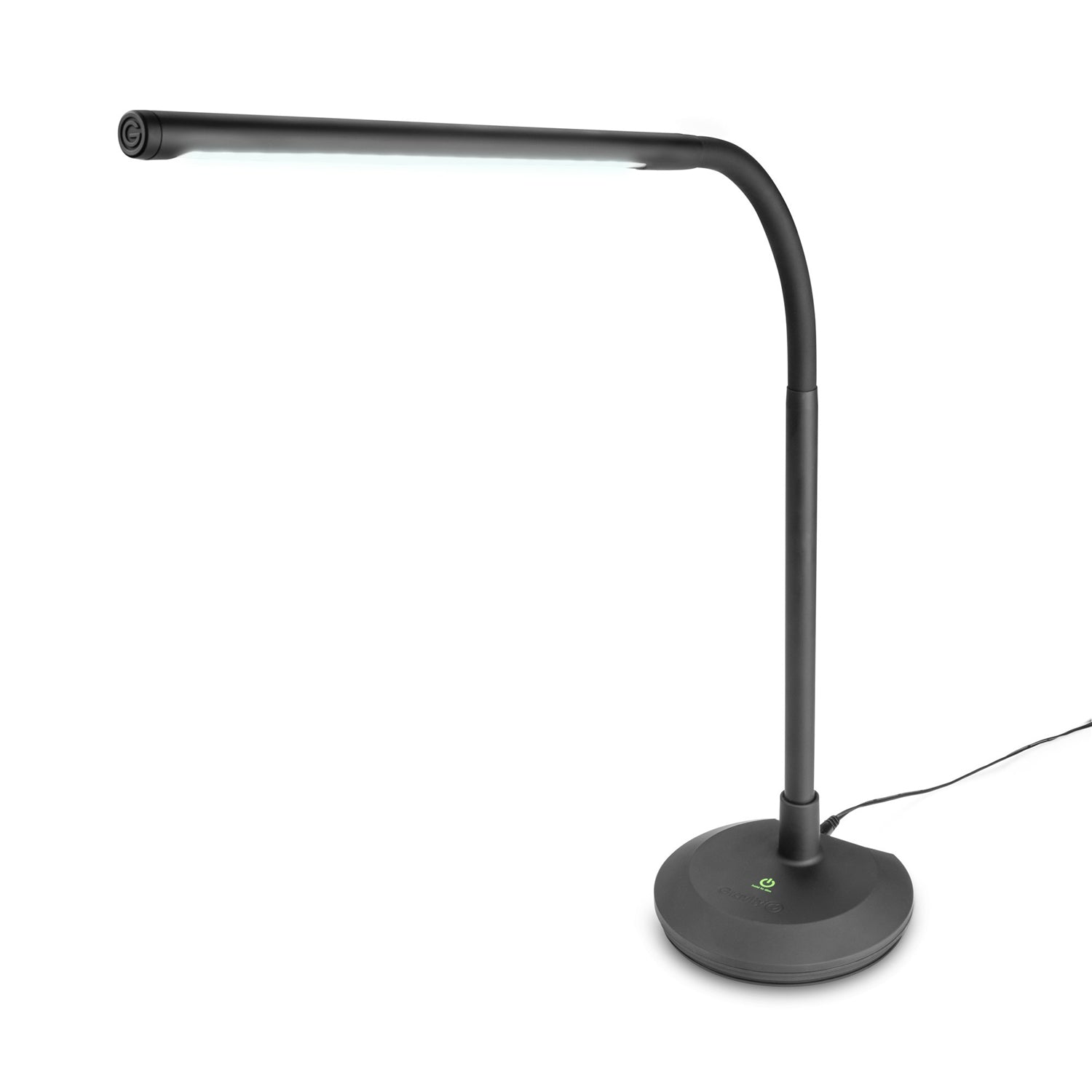 Gravity GLEDPL2B Dimmable LED Desk and Piano Lamp with USB Charging Port - Hollywood DJ