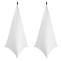 On-Stage SSA100 Speaker/Lighting Stand Skirt 2-Pieces (White) - Hollywood DJ