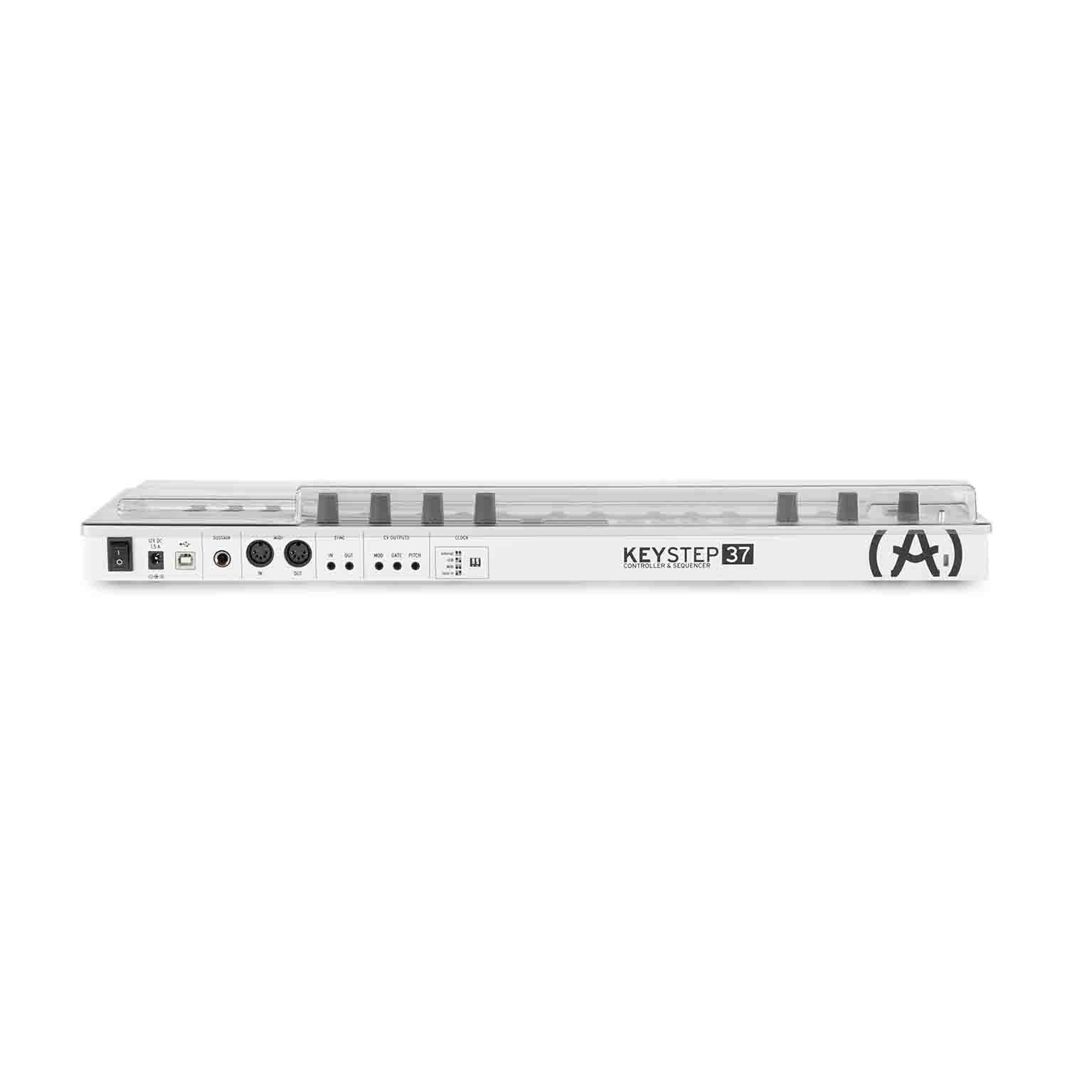 Arturia KEYSTEP 37 MIDI Keyboard Controller with Decksaver Protective Cover Bundle - Hollywood DJ