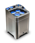 Chauvet Pro Well Fit 6-Pack Led Uplight Fixture with Charging Case - Hollywood DJ
