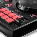B-Stock Scratch & Dent: Hercules AMS-DJC-INPULSE-300-MK2 DJControl Inpulse 300 2-Deck USB DJ Controller for Serato DJ Lite and DJUCED - Hollywood DJ