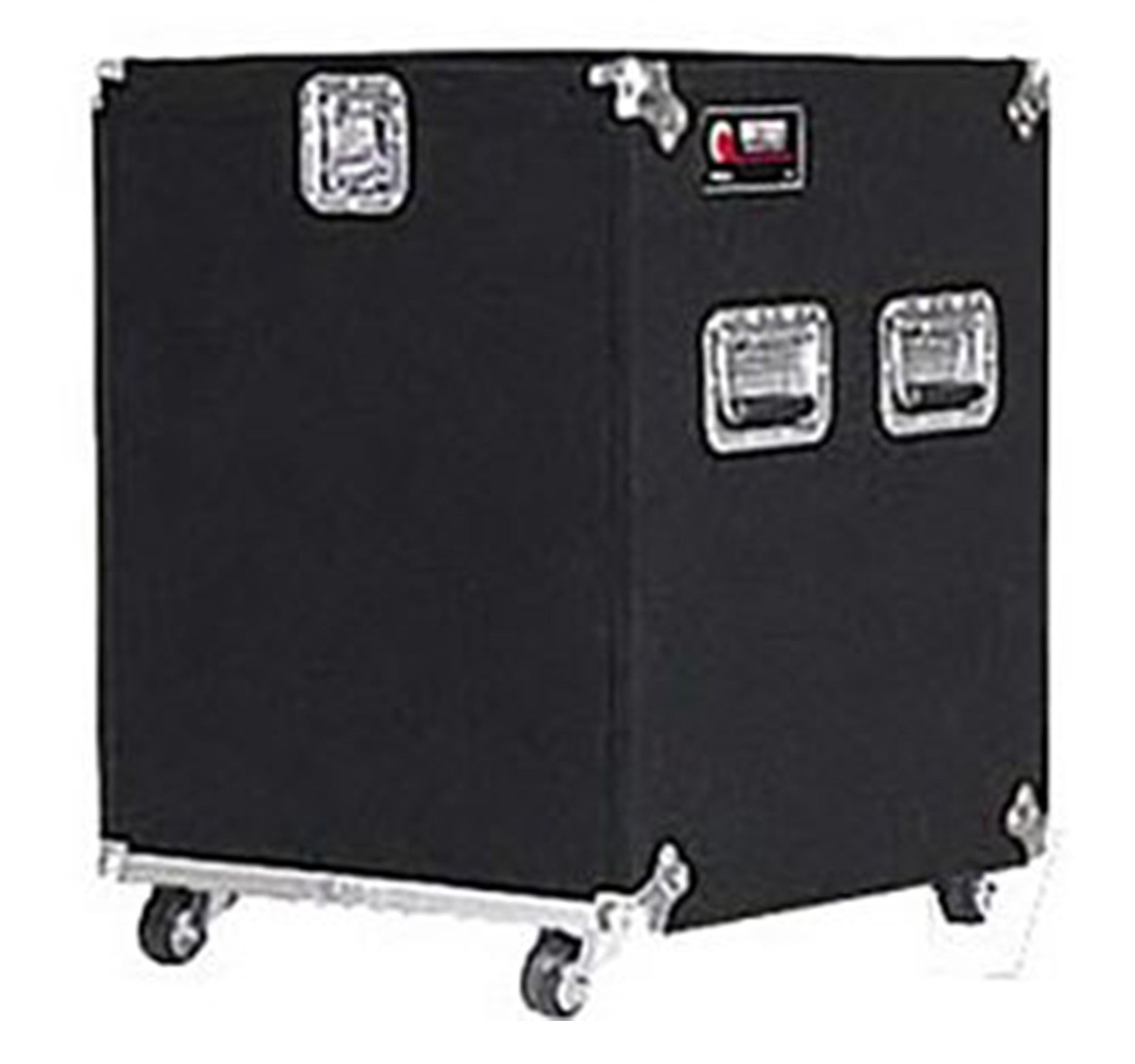 Odyssey CRP12W Pro 12U Carpeted Rack Case with Wheels - Hollywood DJ