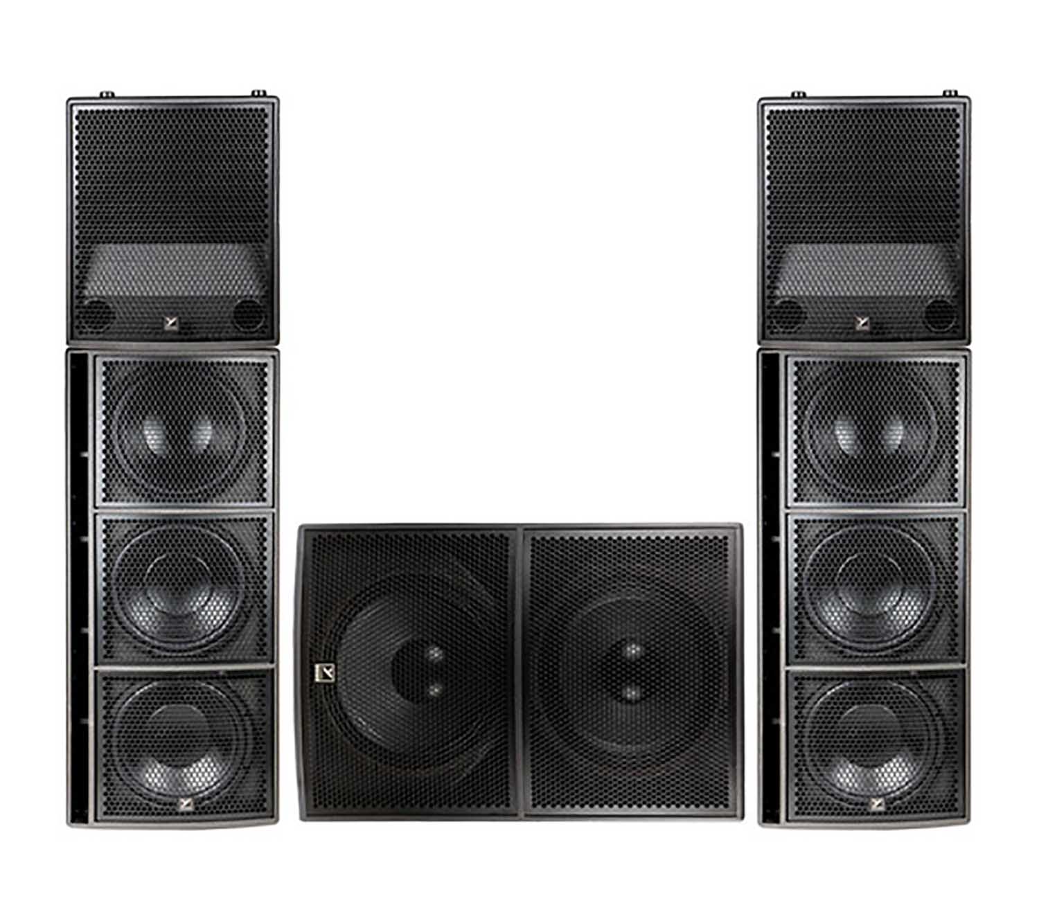 Yorkville Sound SA221S, Synergy Array Series 6000W Powered Portable Subwoofer - 21 Inch - Hollywood DJ