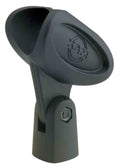 K&M 85050 5/8" Microphone Clip - Black - Hollywood DJ