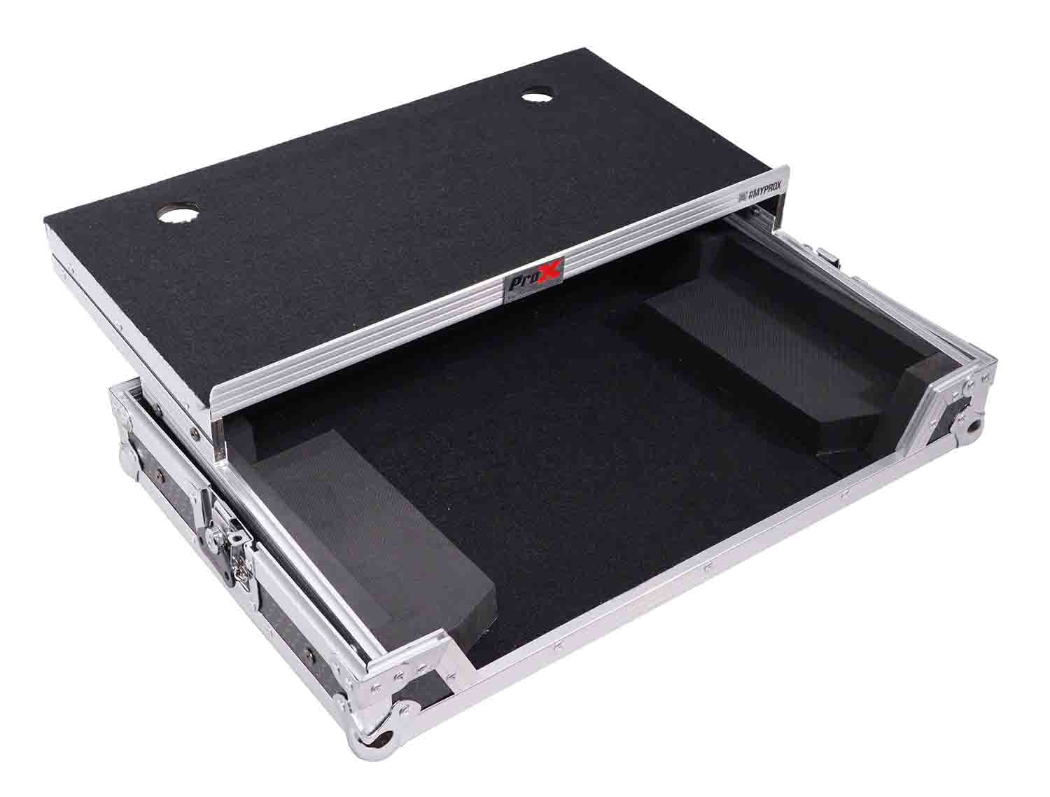 B-Stock: ProX X-DDJREV1LT Flight Case for Pioneer DDJ-REV1 Digital Controller with Sliding Laptop Shelf - Hollywood DJ