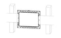 JBL WB6, In-Wall Bracket for Control 126W Speaker JBL