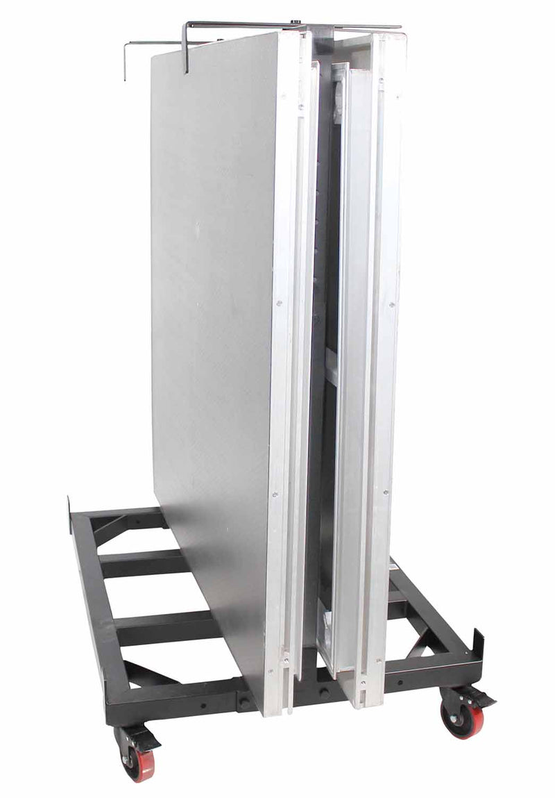 ProX X-STGX6 Rolling Dolly Cart for 4ft Width Stage Decks - Hollywood DJ