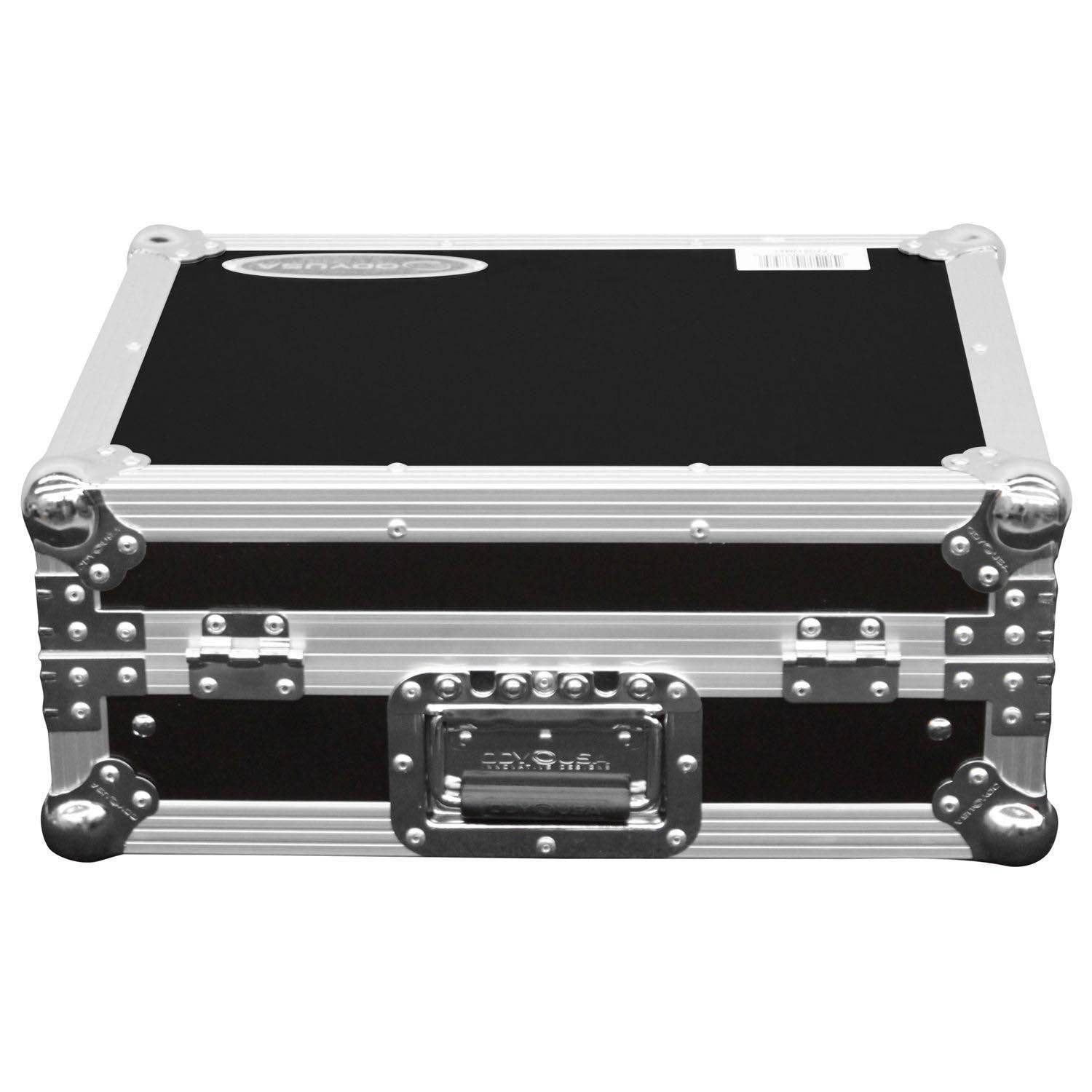 Odyssey FZGS12MX1 Universal Low Profile 12″ Format DJ Mixer Flight Case with Glide Platform - Hollywood DJ