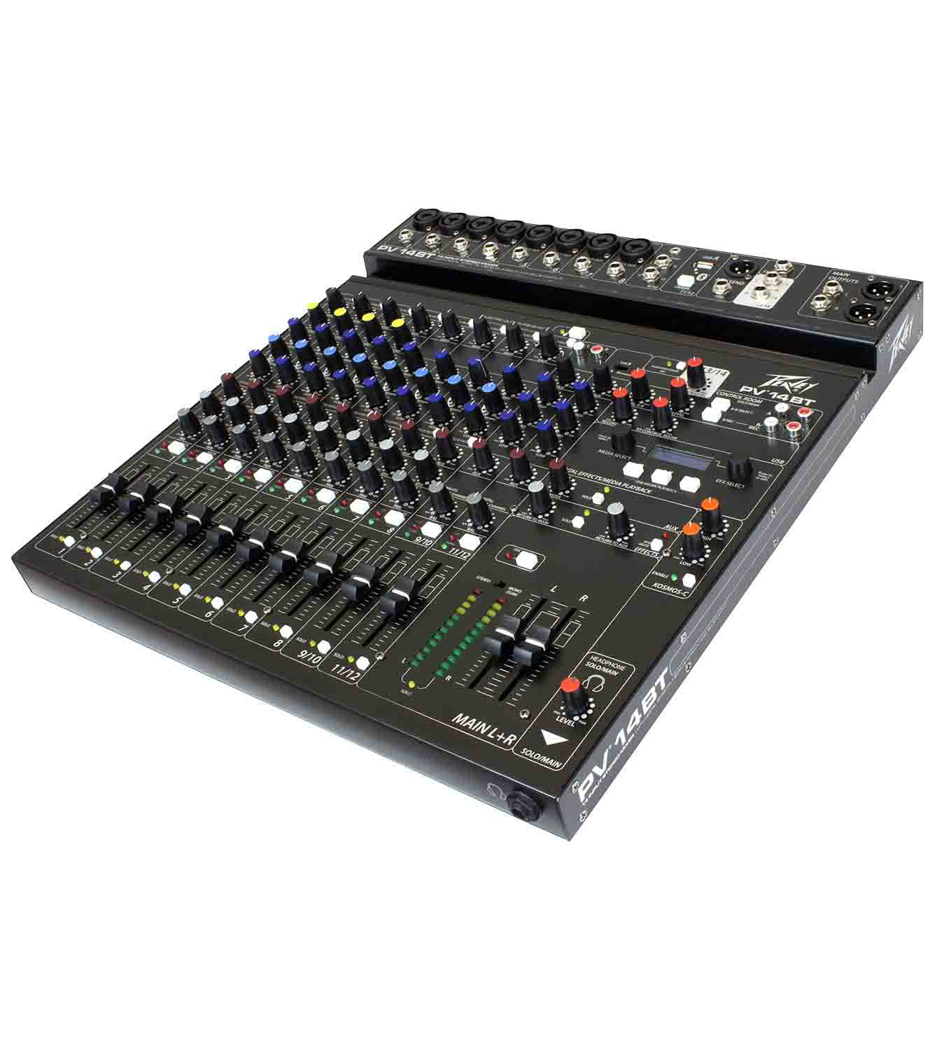Peavey PV 14 BT 120US Compact 14 Channel DJ Mixer with Bluetooth - Hollywood DJ