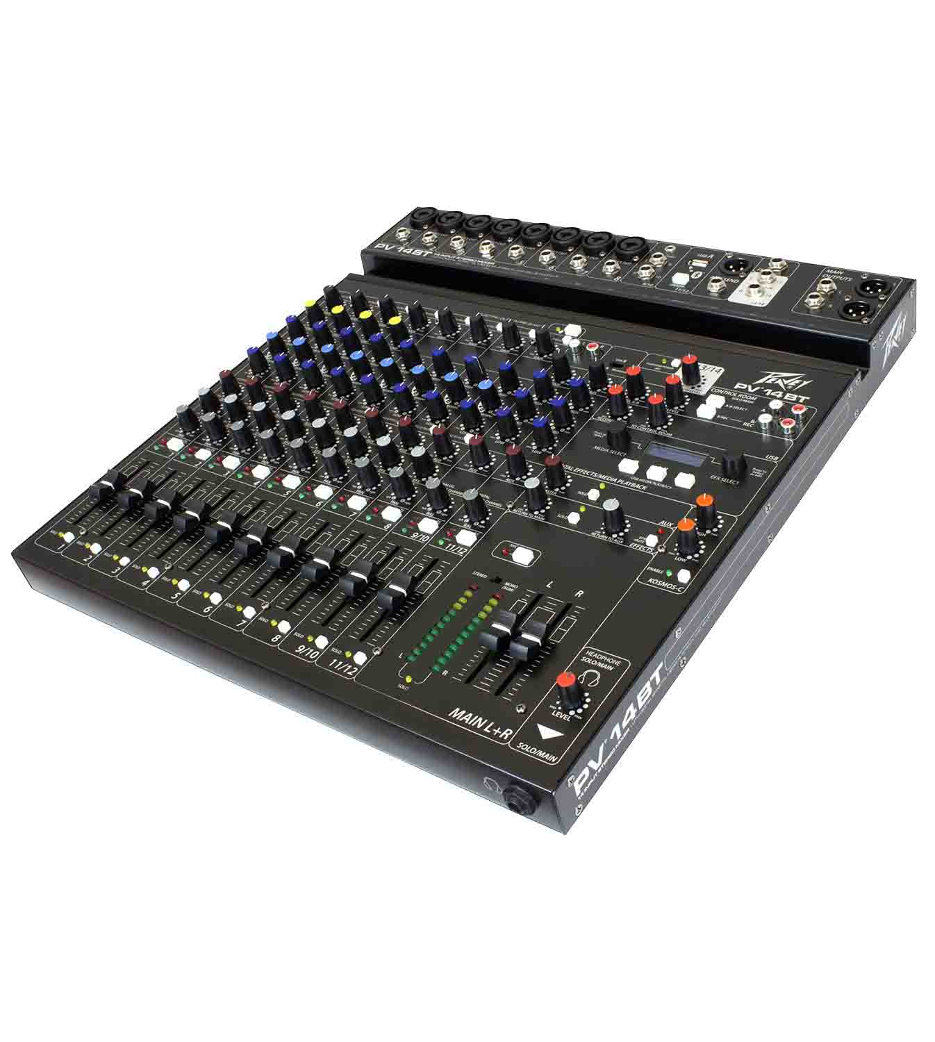 Open Box: Peavey PV 14 BT 120US Compact 14 Channel Mixer with Bluetooth - Hollywood DJ