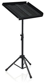 Gator GFWUTLMEDIATRAY1 Compact Adjustable Media Tray with Tripod Stand - Hollywood DJ
