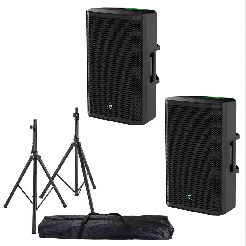Mackie Thrash 215 Speaker Package with Stands - Hollywood DJ