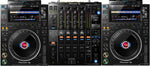 Pioneer DJ Kit of 2 CDJ3000 Professional DJ Multi Player and DJM900NXS2 Digital Pro-DJ Mixer - Black - Hollywood DJ
