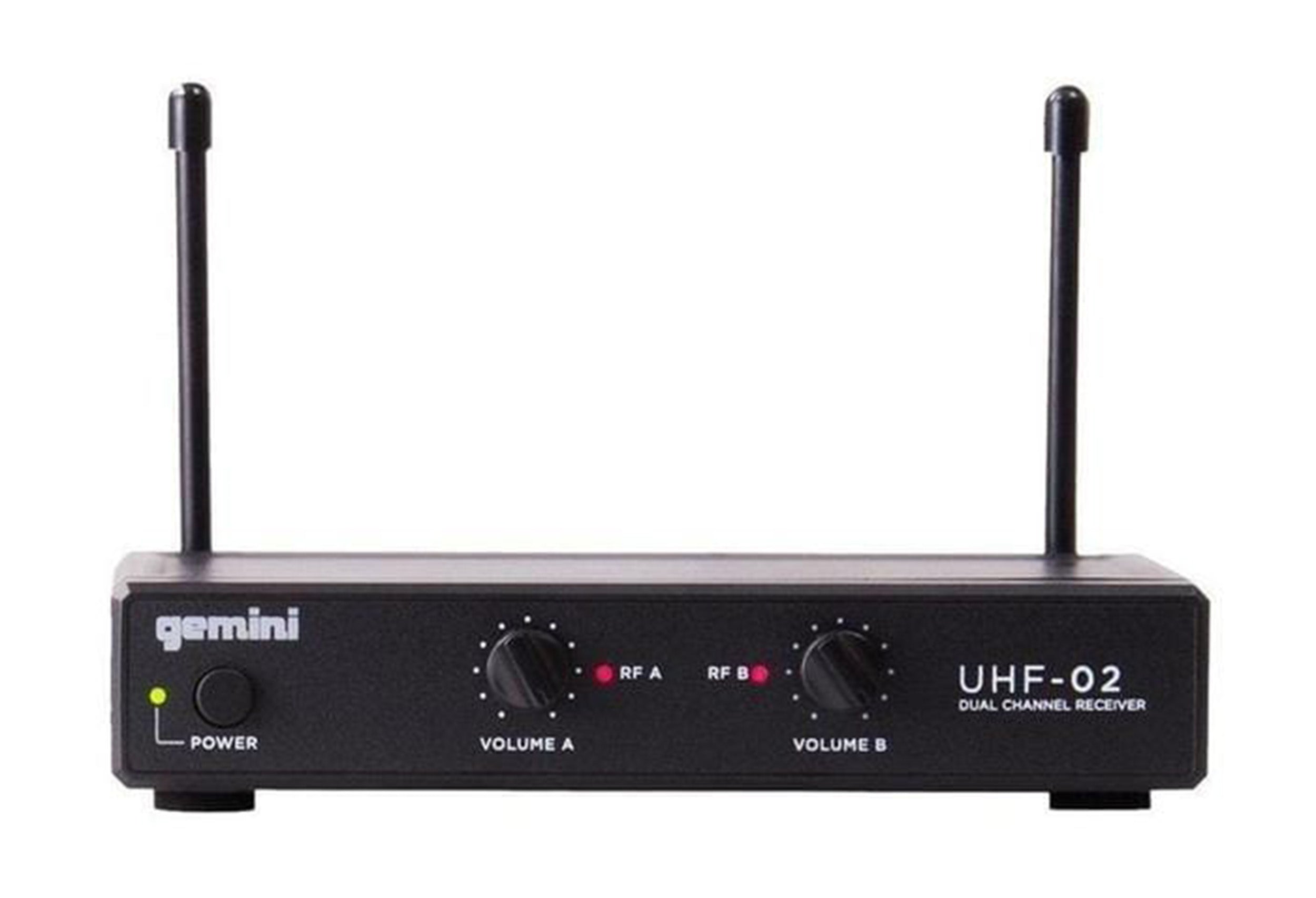 Gemini Sound UHF-02M-S34 Wireless Microphone System - Frequency: S34 533.7+537.2 - Hollywood DJ
