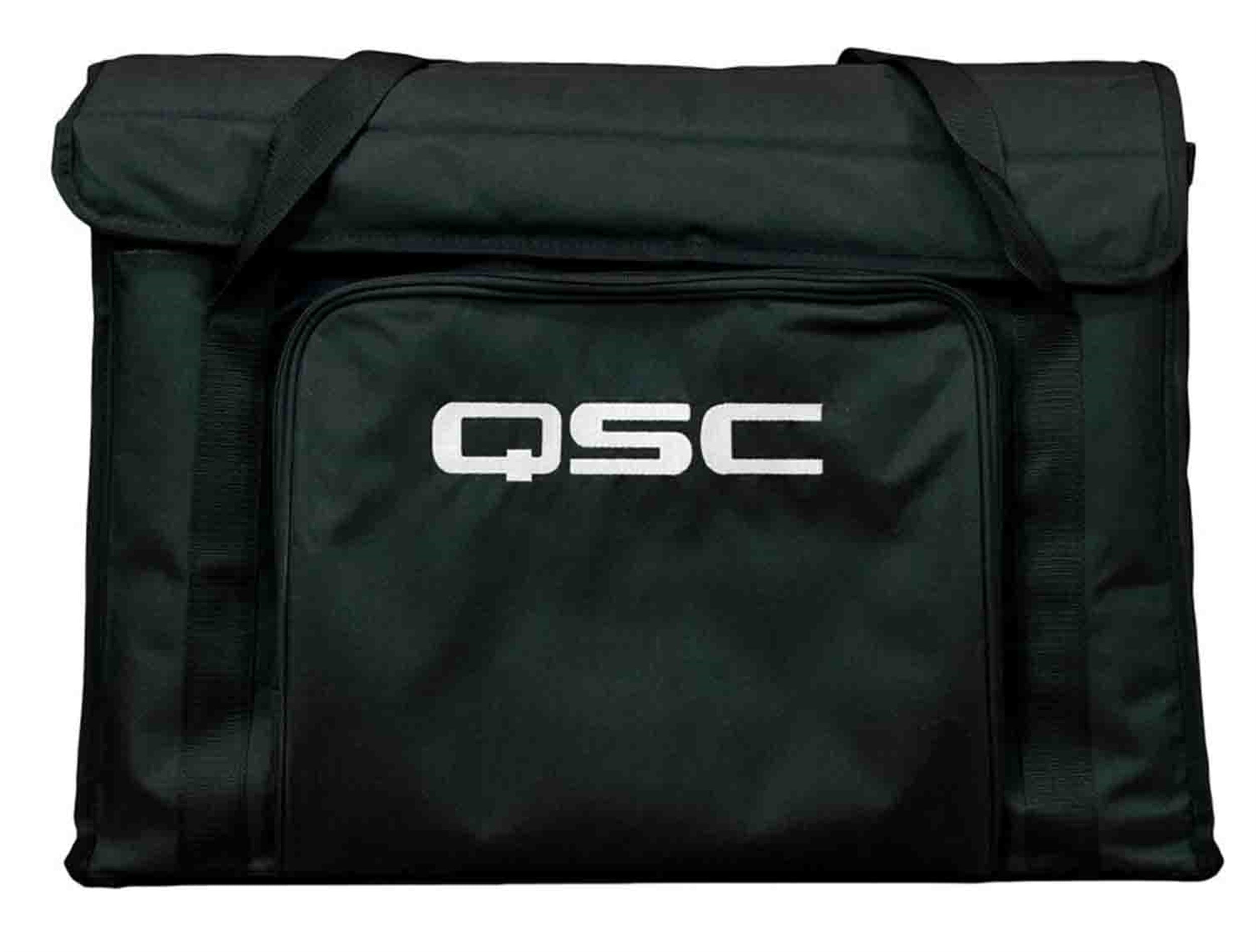 QSC LA112, 12" Powered Line Array Loudspeaker Package with Transport Tote QSC