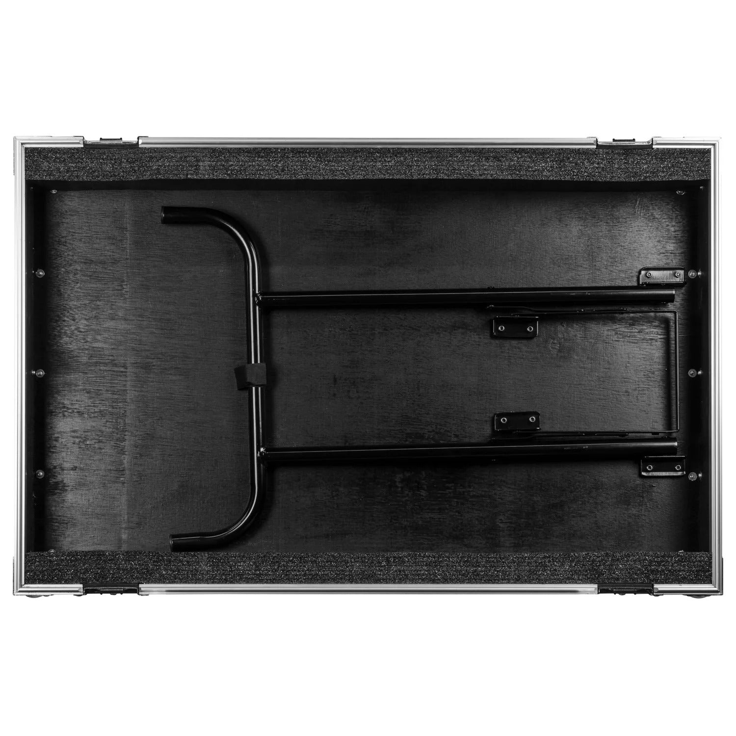 Odyssey FZWB6WDLX DJ Flight Case for Deluxe Six Drawer Workbox Tour with Casters and Side Table Odyssey