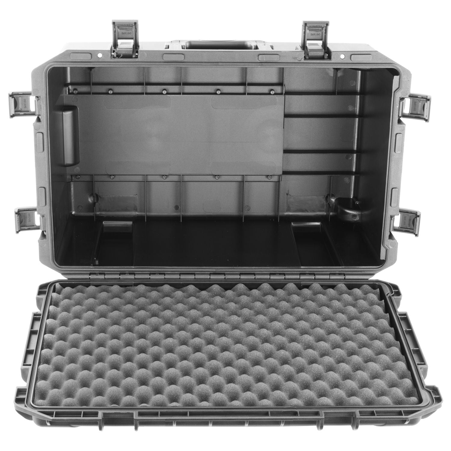 Odyssey VU291810HWNF Empty Bottom Interior Injection-Molded Trolley Utility Case - 29″ x 18.5″ x 9″ - Hollywood DJ
