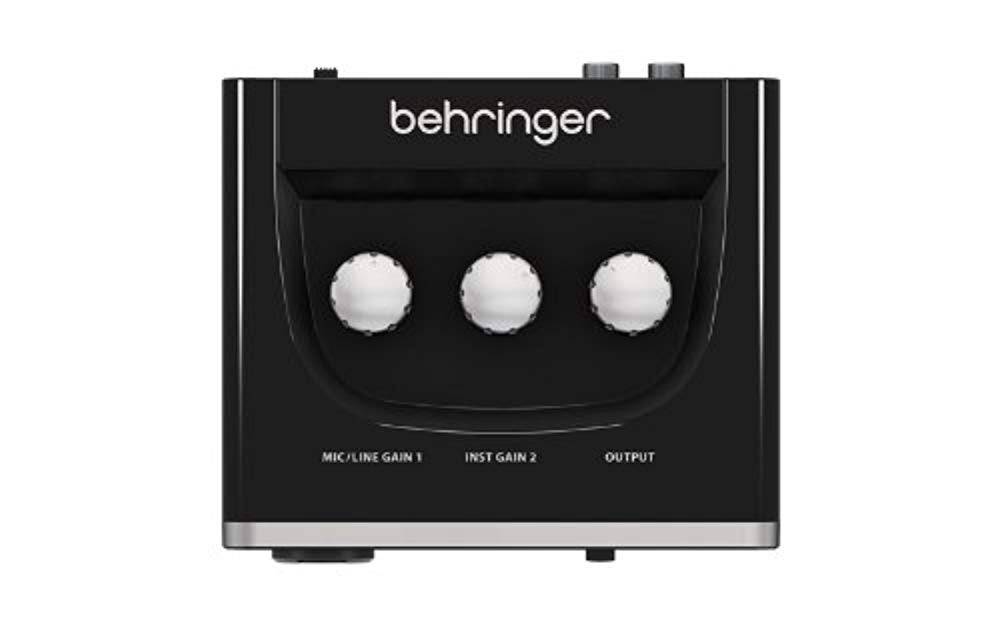 Behringer UM-2, 2X2 USB audio Interface - Hollywood DJ