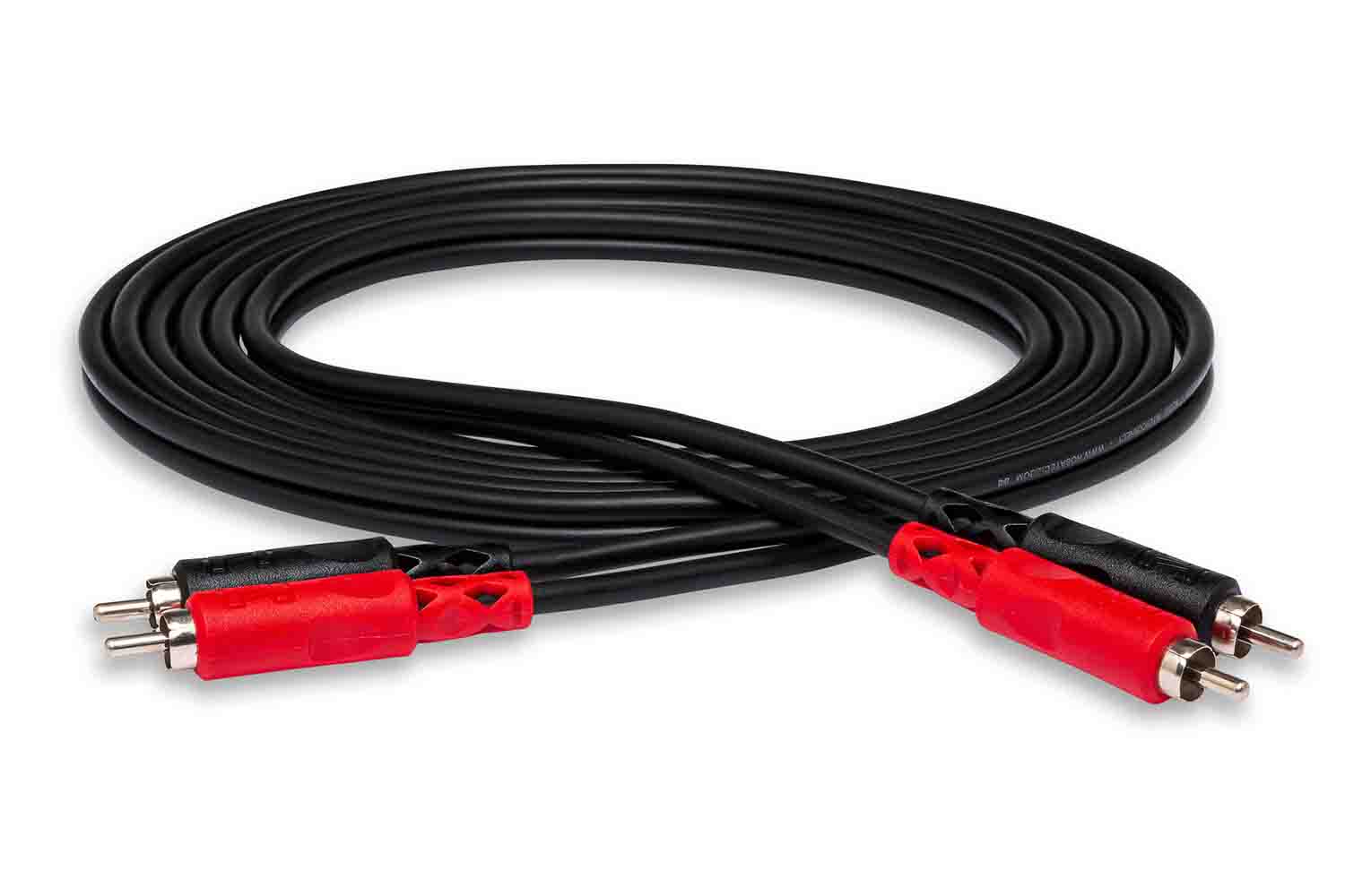 Hosa Stereo Interconnect Cable, Dual RCA to Same - Hollywood DJ