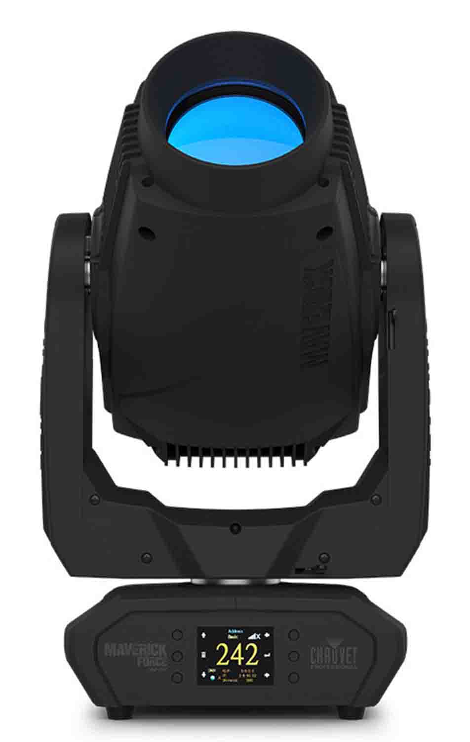 Chauvet Pro Maverick Force S Spot Compact and Lightweight 350 W LED Yoke Spot Fixture - Hollywood DJ