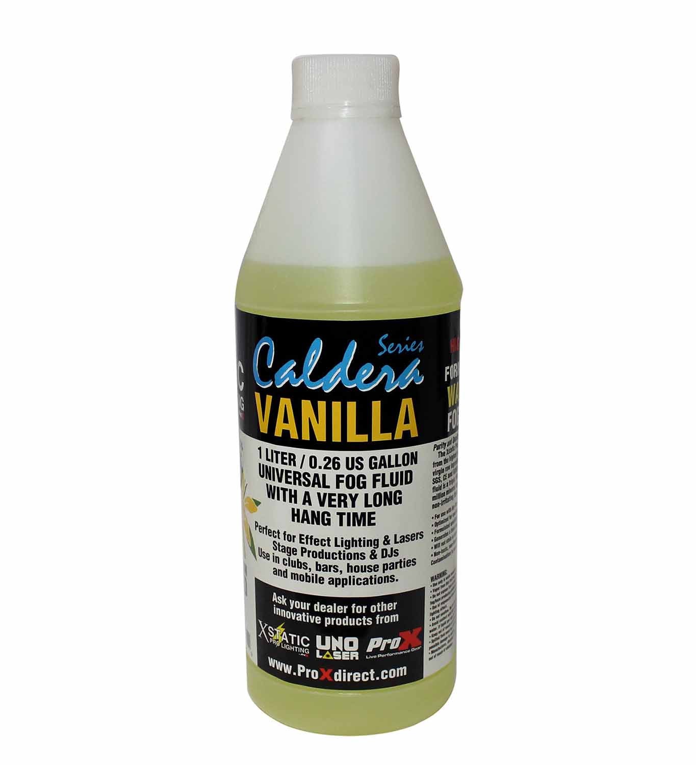 ProX FJ-Q-V Vanilla Fog Juice - 1 LITER - Hollywood DJ