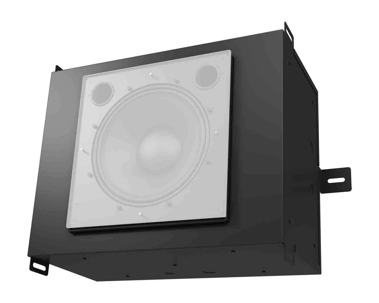 Tannoy CMS 1201SW BACKCAN, Back Can for CMS 1201SW Ceiling Subwoofer - Black - Hollywood DJ